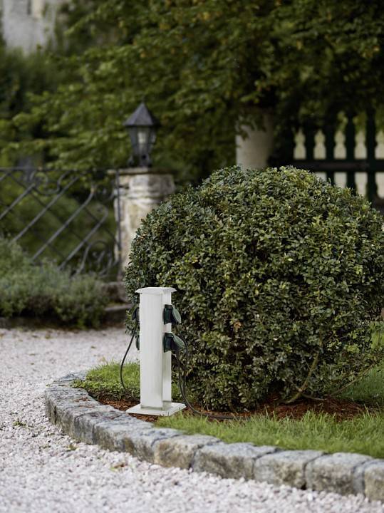 Блок розеток уличный Eglo Park 4 розетки IP44 90748