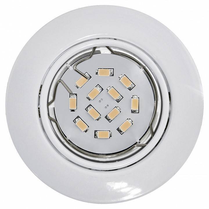 Встраиваемый светильник Eglo Peneto GU10 3x5 Вт 87 мм белый 94406