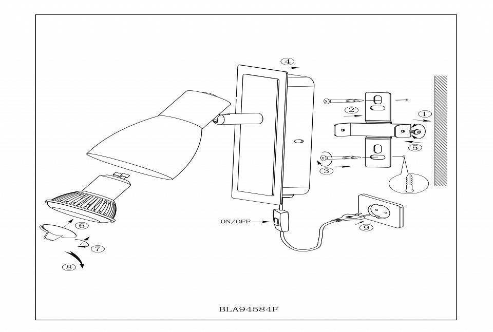 Бра Eglo Barnham 94584