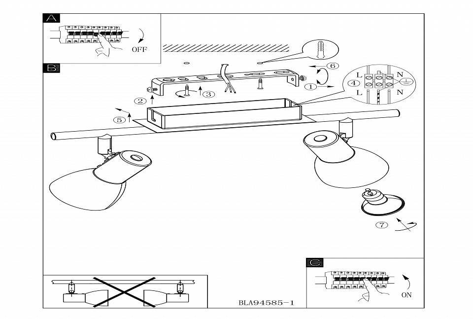 Спот Eglo Barnham 94585