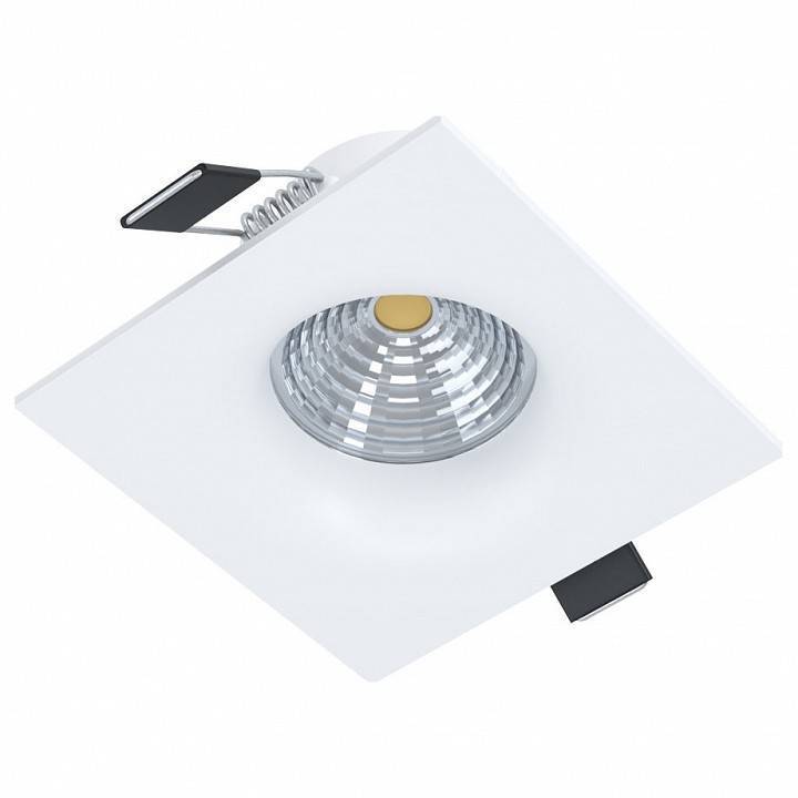 Встраиваемый светильник Eglo Saliceto LED 6 Вт диммируемый 88x88 мм алюминий 98473