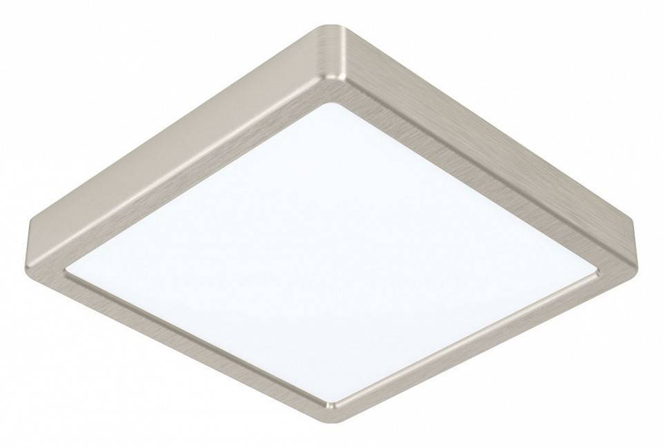 Светильник накладной Eglo Fueva 5 квадратный 160x160 мм 10.5 Вт черный 99253