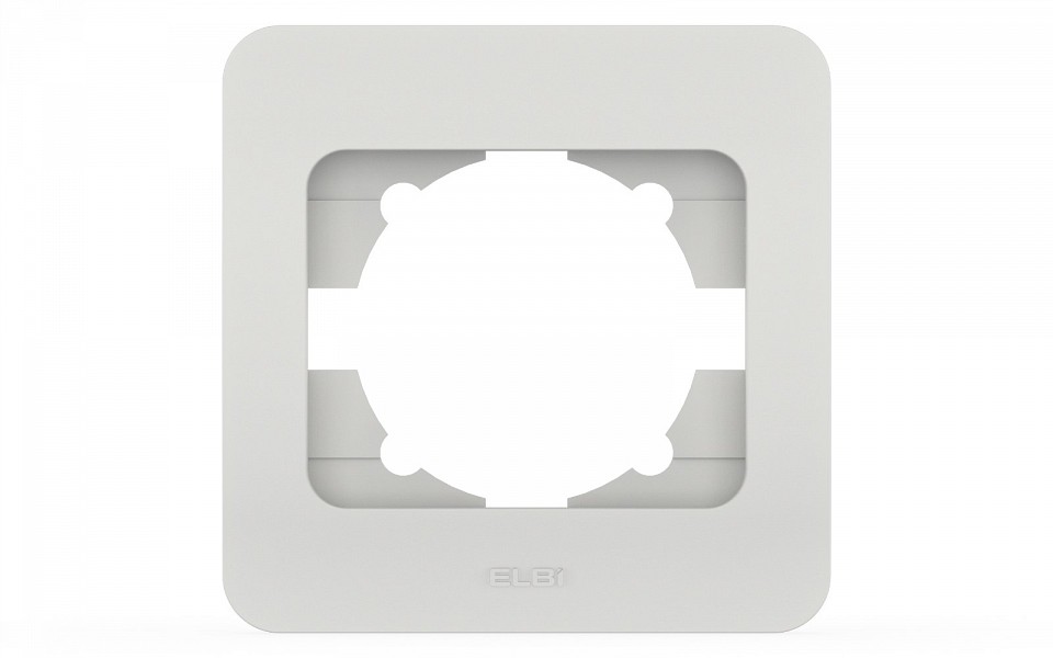 Рамка на 1 пост Elbi Eleсtriс Jazz 508-006200-271