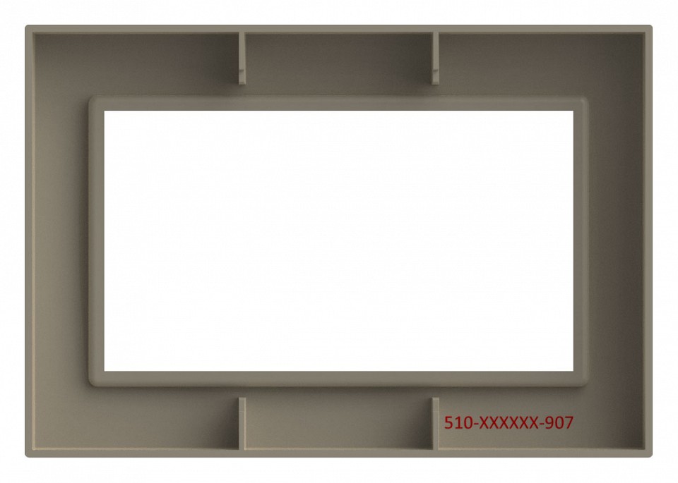 Рамка для двойной розетки Elbi Eleсtriс Vega 510-010300-908