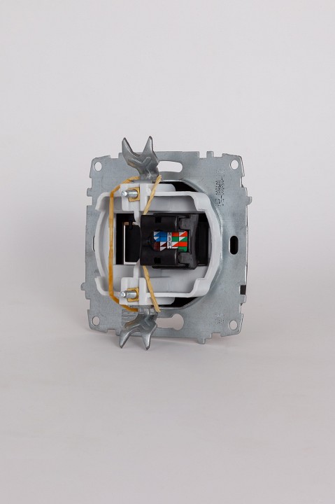 Розетка Ethernet RJ-45 без рамки Elbi Eleсtriс Jazz 607-004800-247