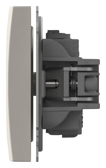 Розетка без заземления, без рамки Elbi Eleсtriс Zena Vega 609-010200-215