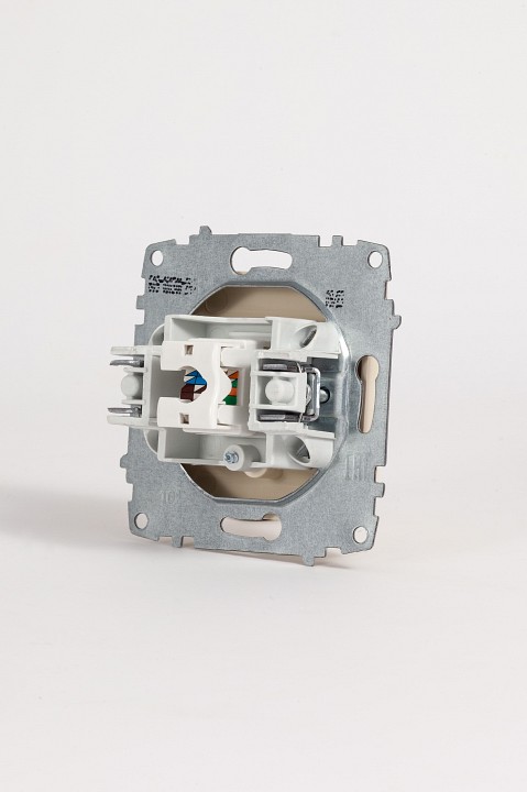 Розетка Ethernet RJ-45 без рамки Elbi Eleсtriс Zena Vega 609-010300-247