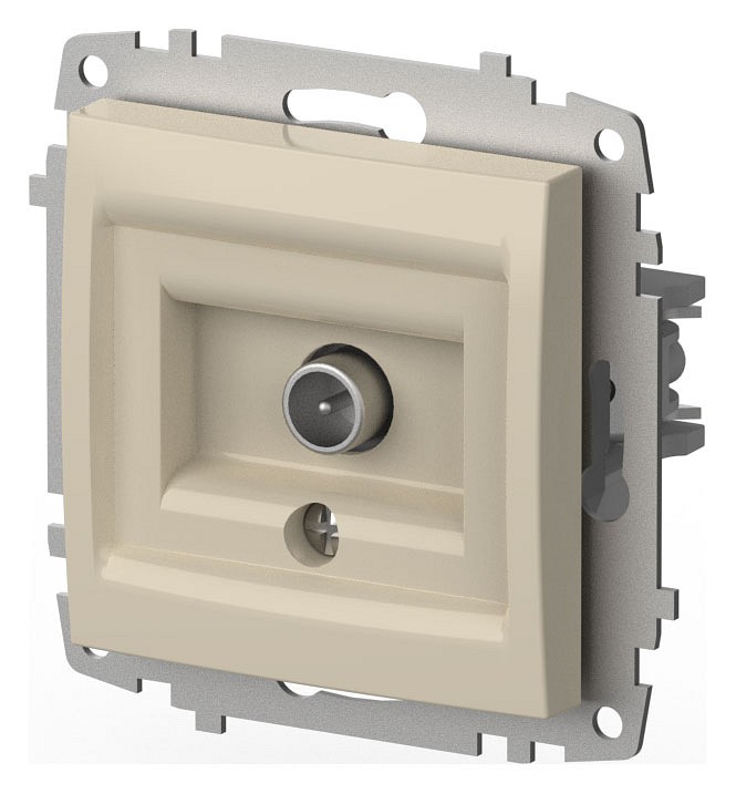 ТВ-розетка оконечная без рамки Elbi Eleсtriс Zena Vega 609-010300-273