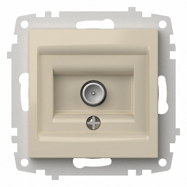 ТВ-розетка оконечная без рамки Elbi Eleсtriс Zena Vega 609-010300-273