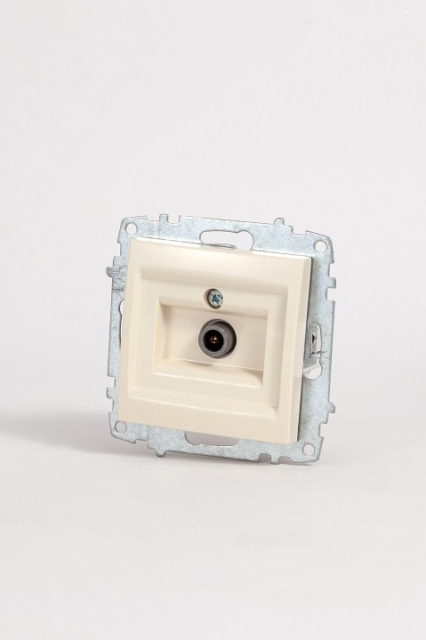 ТВ-розетка оконечная без рамки Elbi Eleсtriс Zena Vega 609-010300-273