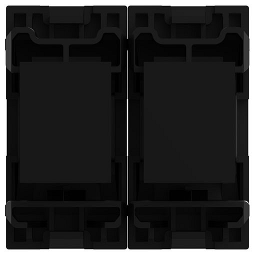 Розетка двойная Ethernet RJ-45 без рамки Elbi Eleсtriс Moda Vox 611-044832-248