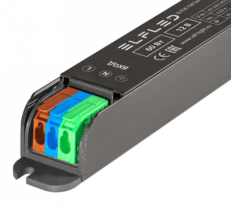 Блок питания ELFLED  ELFLED-12060BEwag-JH