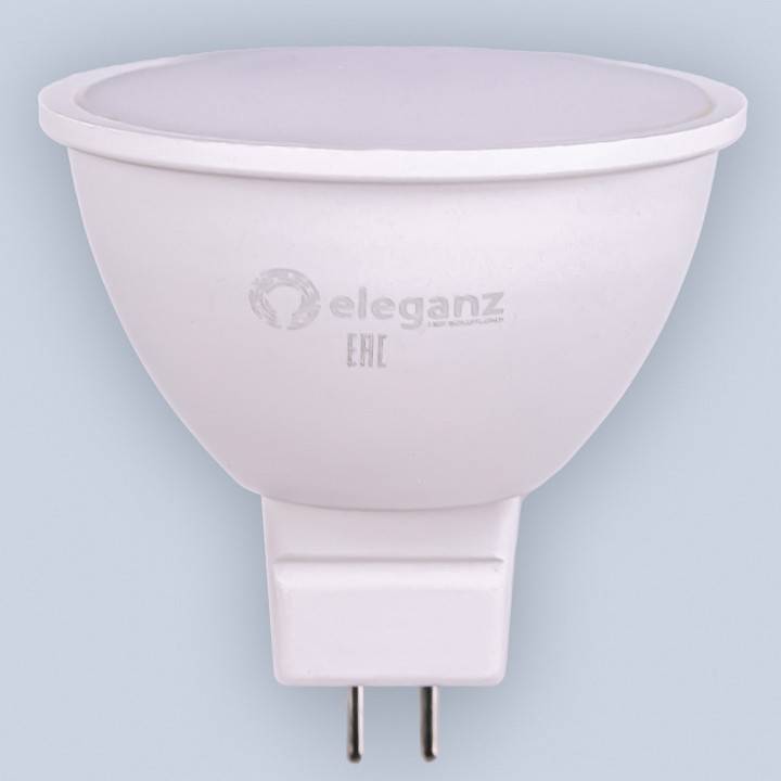 Лампа светодиодная Eleganz  GU5.3 7Вт 3000K 1344