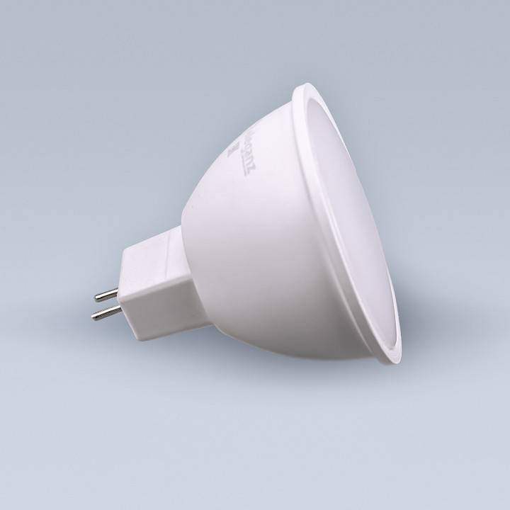 Лампа светодиодная Eleganz  GU5.3 7Вт 3000K 1344