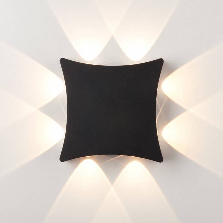 Накладной светильник Elektrostandard Twinky 1631 TECHNO LED черный a051823