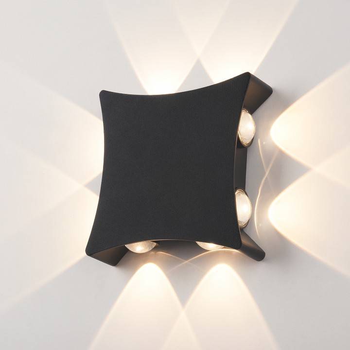 Накладной светильник Elektrostandard Twinky 1631 TECHNO LED черный a051823