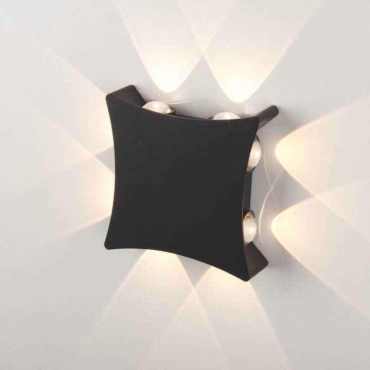 Накладной светильник Elektrostandard Twinky 1631 TECHNO LED черный a051823