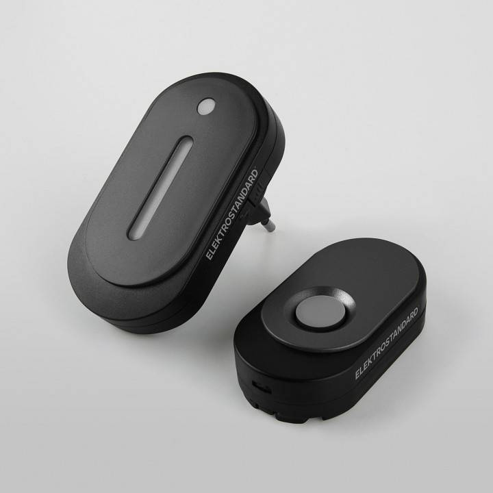Звонок беспроводной Elektrostandard DBQ28 черный a056381
