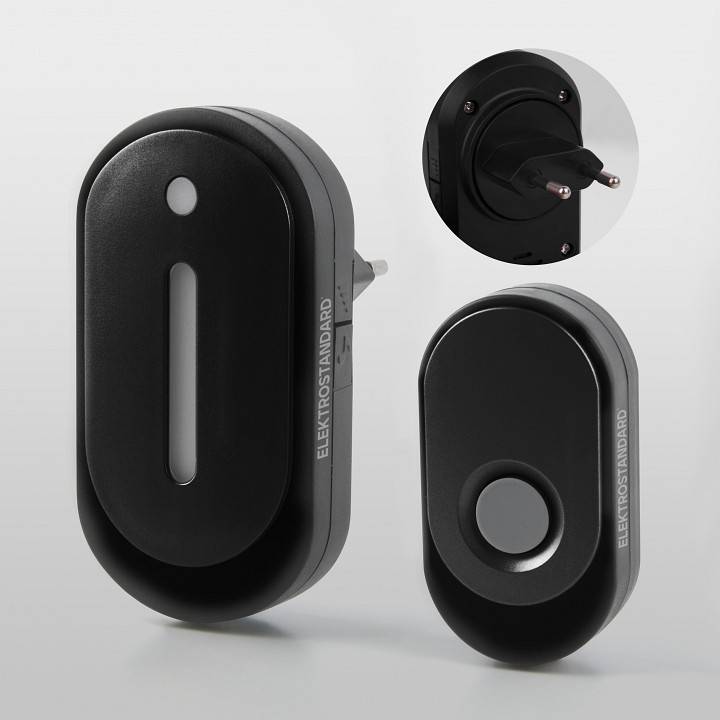 Звонок беспроводной Elektrostandard DBQ28 черный a056381