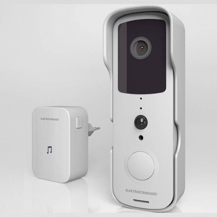 Видеозвонок умный Elektrostandard 76105/00 белый a059339
