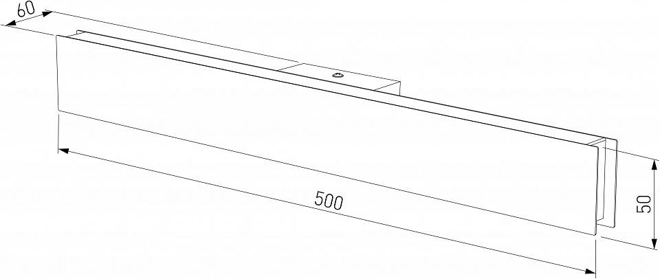 Накладной светильник Elektrostandard LINE a063012