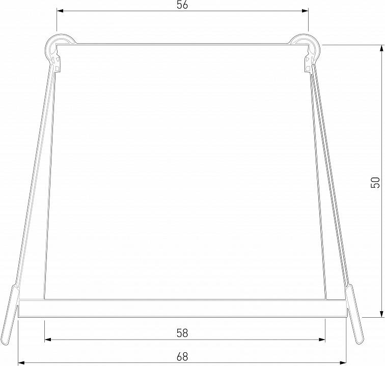 Встраиваемый светильник Elektrostandard Moll a064241