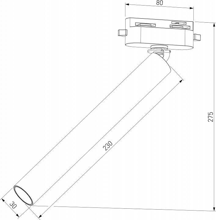 Светильник на штанге Elektrostandard Pika a065273