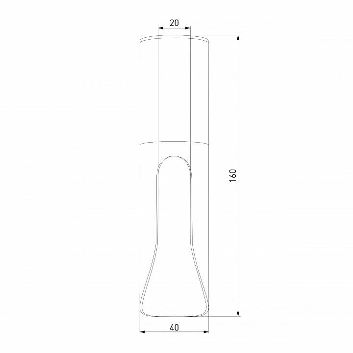 Накладной светильник Elektrostandard Apex a068291