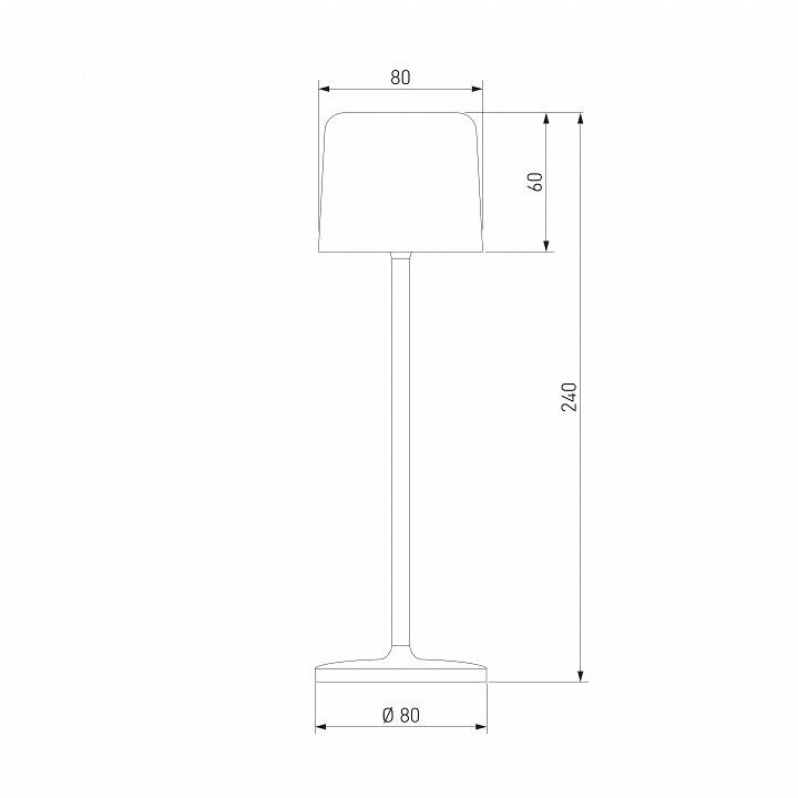 Настольная лампа декоративная Elektrostandard Bitty a069002