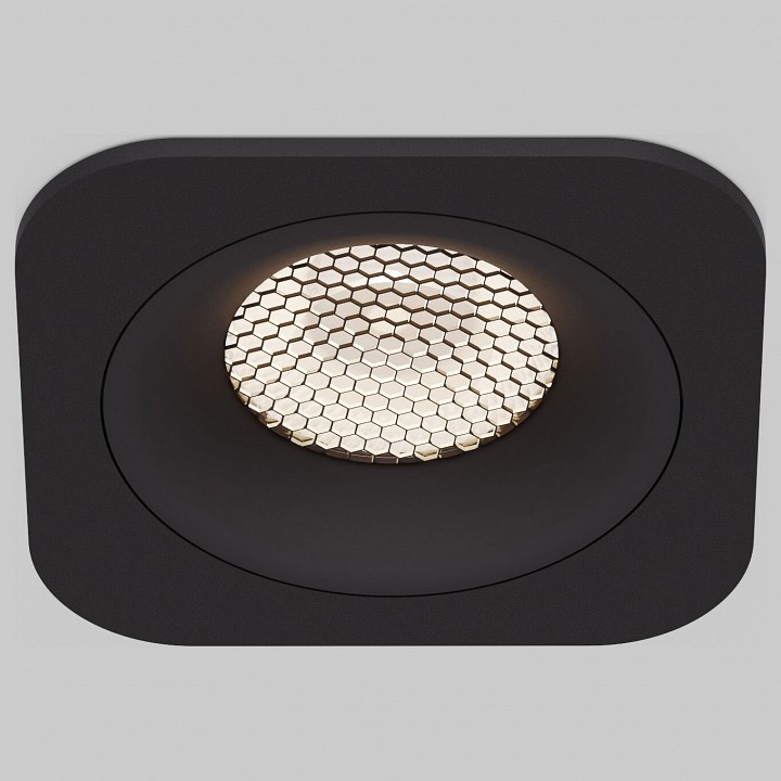 Встраиваемый светильник Elektrostandard Tetro черный 15276/LED