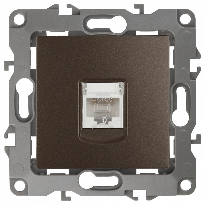 Розетка Ethernet RJ-45 без рамки Эра Эра 12 12-3107-13