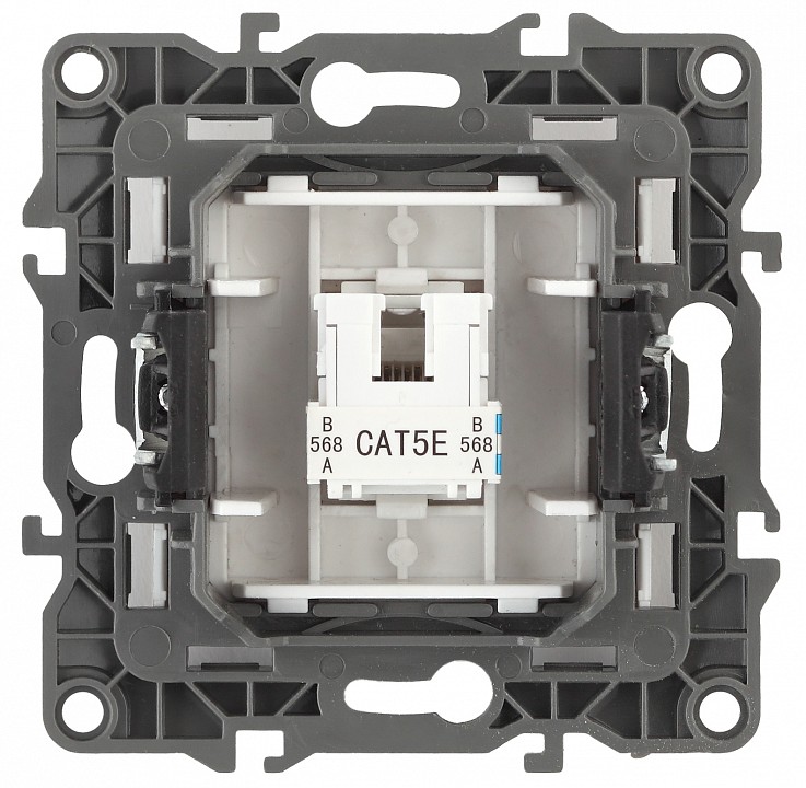 Розетка Ethernet RJ-45 без рамки Эра Эра 12 12-3107-14