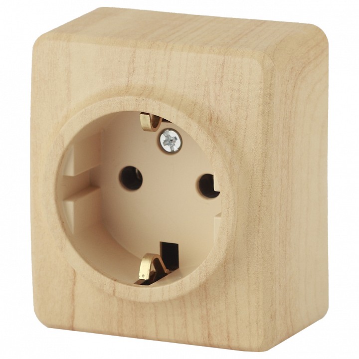 Накладка для розетки с заземлением Эра Эра Эксперт 11-2203-11