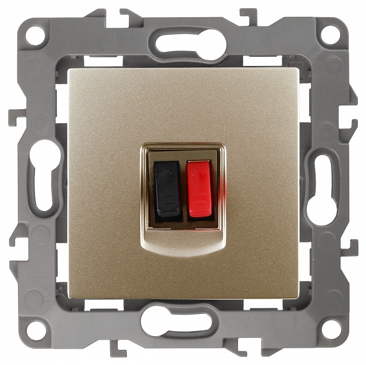 Розетка акустическая без рамки Эра Эра 12 12-3111-04