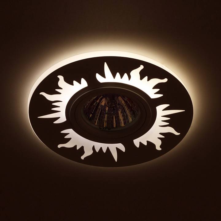 Встраиваемый светильник ЭРА DK LD30 WH