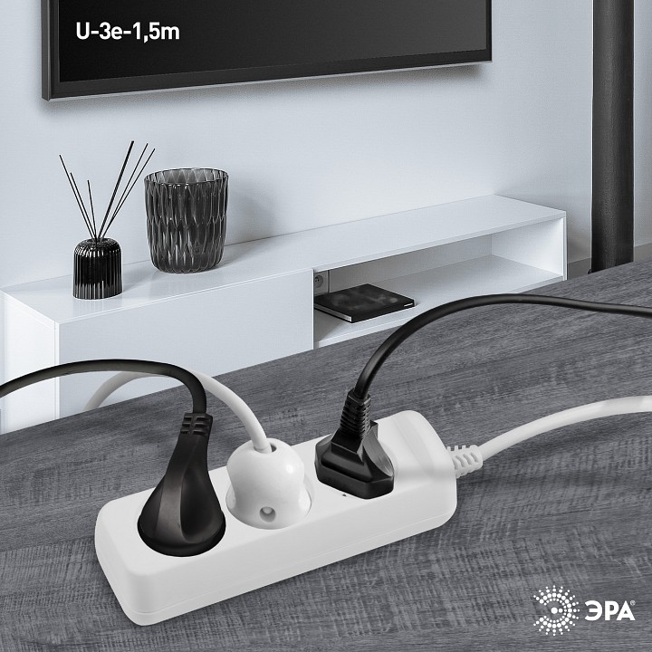 Удлинитель Эра  U-3e-1,5m-3x1,5