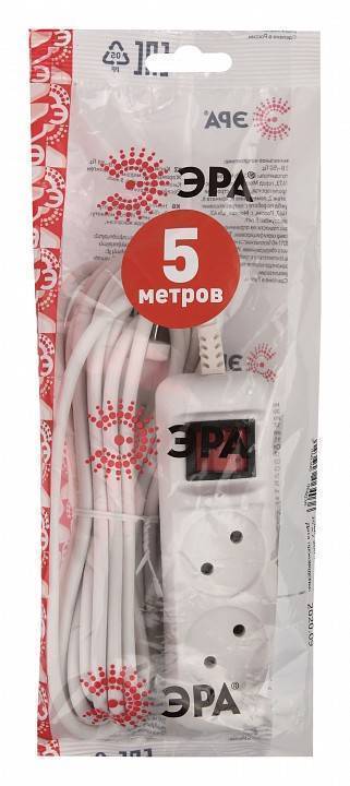 Сетевой фильтр Эра U-2s-5m-2x1 Б0044048