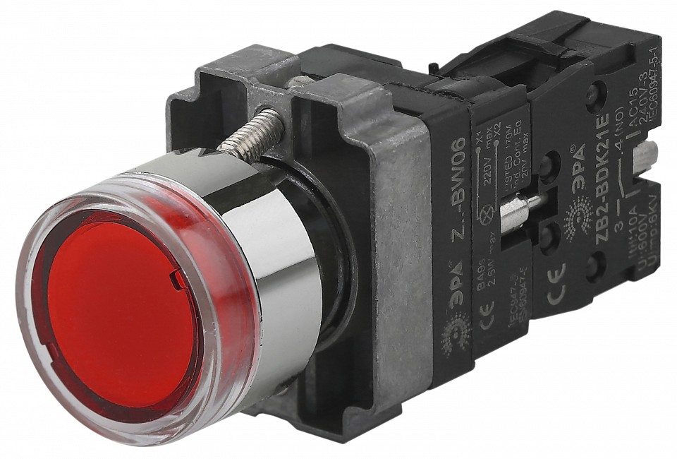 Кнопка управления Эра  BBT50-BW-K04E