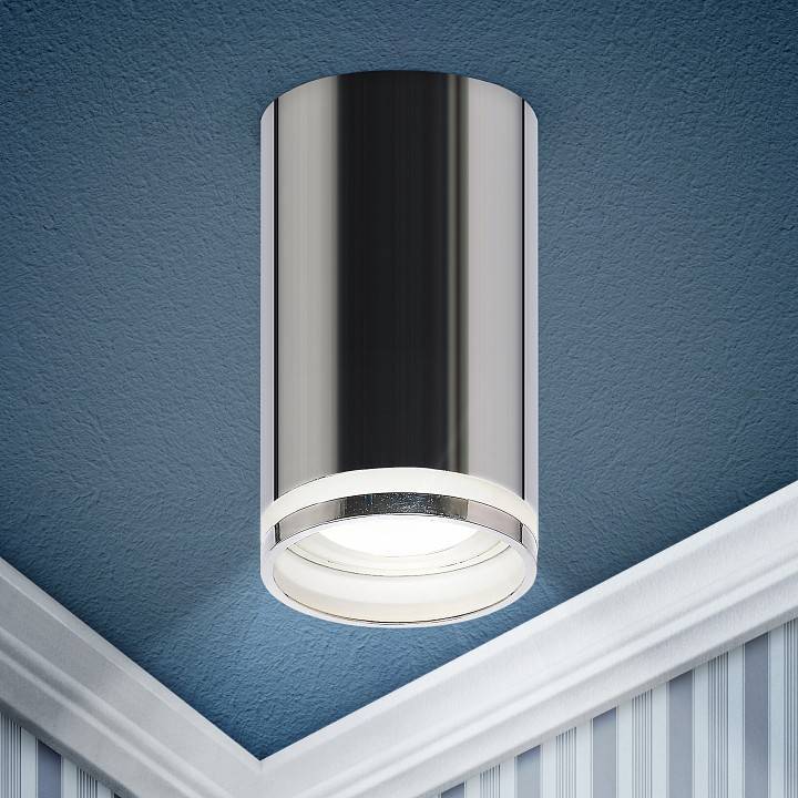 Светильник накладной ЭРА OL16 GU10 CH хром Б0049022