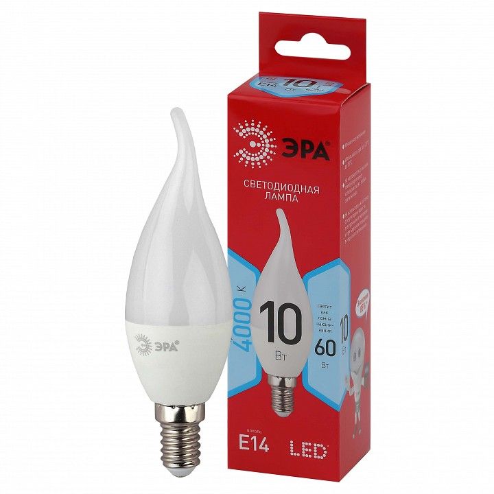 Лампа светодиодная Эра  LED BXS-10W-840-E14 R