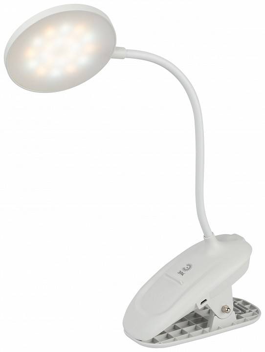 Настольная лампа офисная Эра  NLED-513-6W-W