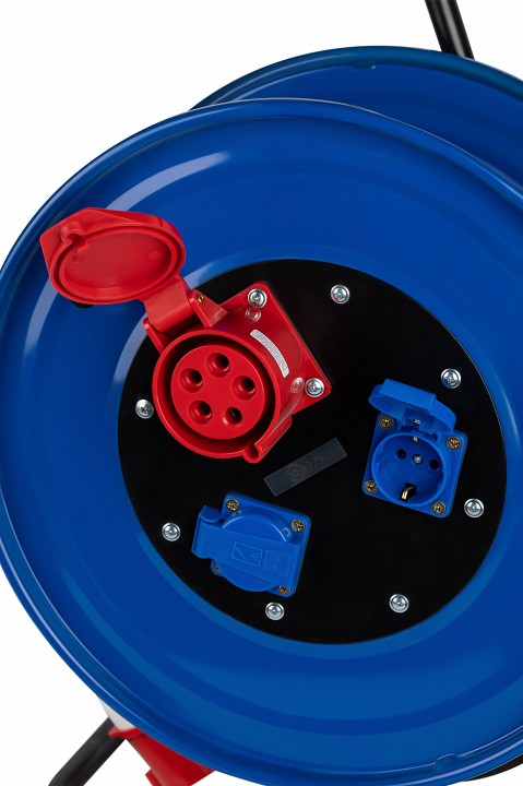 Удлинитель Эра  IND380-RM-3e-5x4-30m-IP44