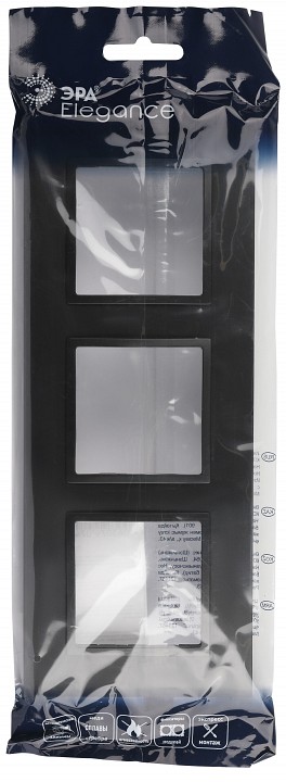 Рамка на 3 поста Эра Эра Elegance 14-5013-05