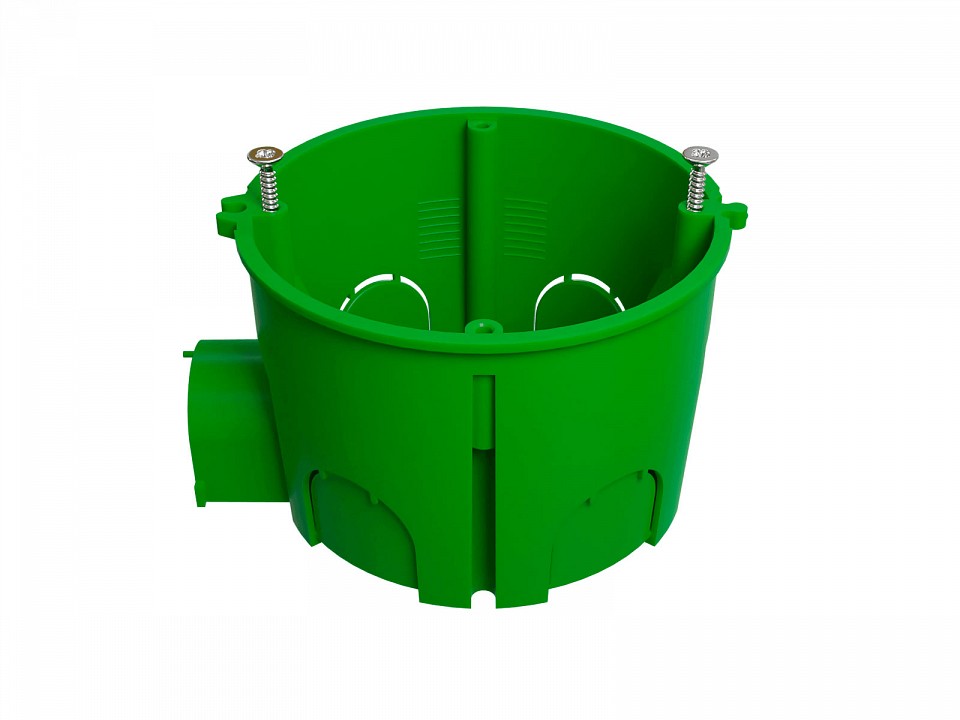 Подрозетник Эра  KUTS1-68-45-green