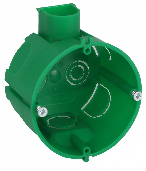 Подрозетник Эра  KUTS1-68-45-green