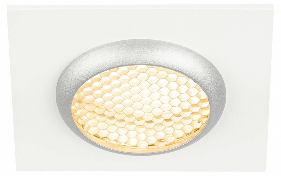 Встраиваемый светильник Эра  KL110 WH/SL