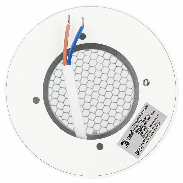 Накладной светильник Эра  OL56 WH/BK