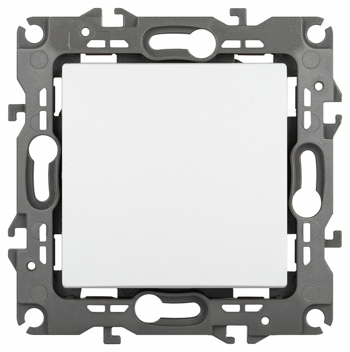 Выключатель одноклавишный без рамки Эра Эра 12 12-1101-01М