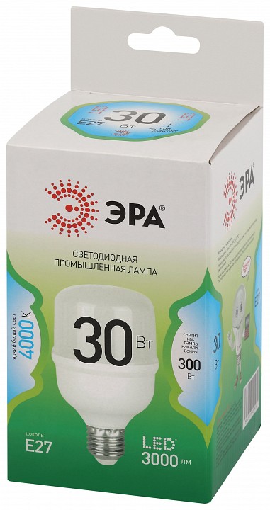 Лампа светодиодная Эра Green Line LED POWER T70-30W-840-E27 GL