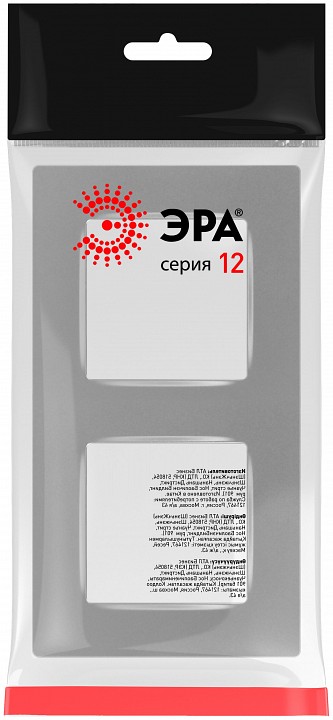 Рамка на 2 поста Эра Эра 12 12-5202-03